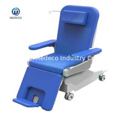 Blue Medical Instrument Hemodialysis Chair Frame Q235 Steel