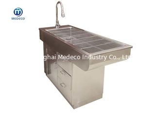 Multi Functional Stainless Steel Animal Surgical Table With Two Water Outlets