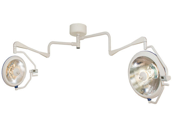 Shadowless 500mm Surgical Ceiling Lights With Spring Arm Double Dome