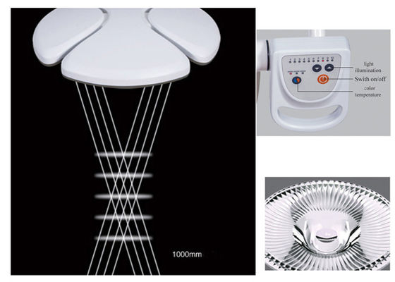 Hospital LED Shadowless Surgical Operating Light With 72 Bulbs