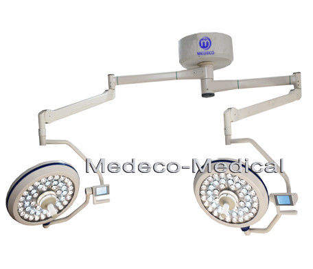 Medical Double Head Led Surgical Light 160000 Lux Double Dome Lamp