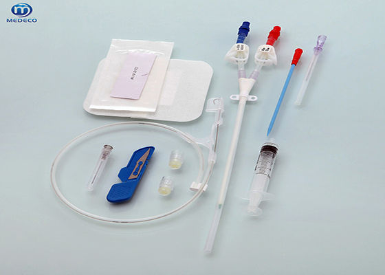 Disposable Medical PU Hemodialysis Dialysis IV Cannula Urethral Catheter With CE
