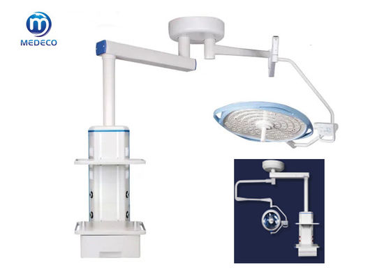 Medical Ceiling Type Pendant And Single Arm Operation LED Single Light Combination With CE