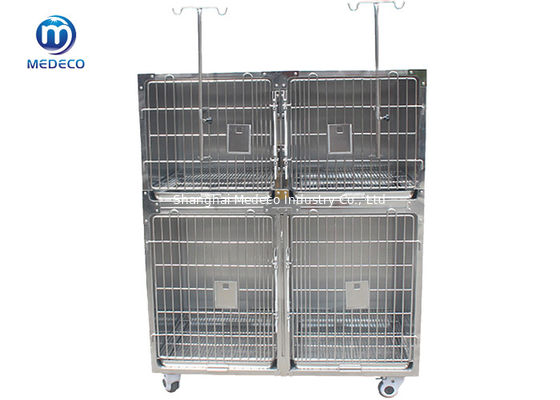 Combined Stainless Steel Foster Care Hospital Cage With The Door Unique Sliding Designed