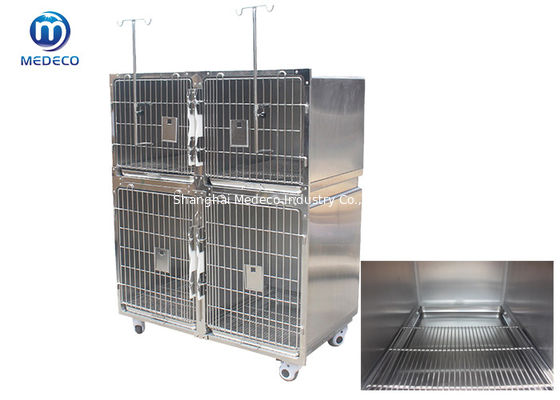 Combined Stainless Steel Foster Care Hospital Cage With The Door Unique Sliding Designed