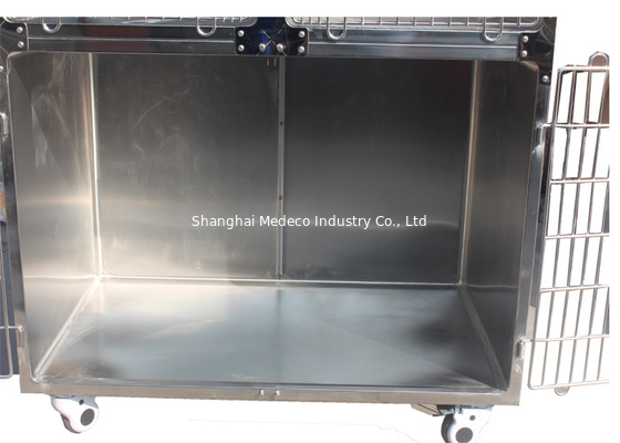 Stainless Steel Hospitalized Dry Cage With 1.2mm Thickness Stainless Steel