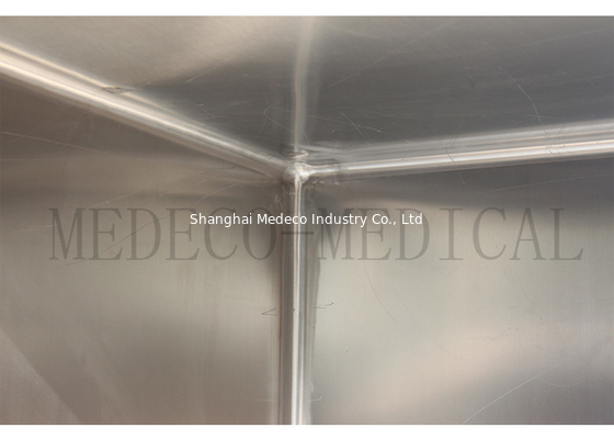Overall 304 Stainless Steel Pet Display Foster Hospitalization Cage With Round Corner