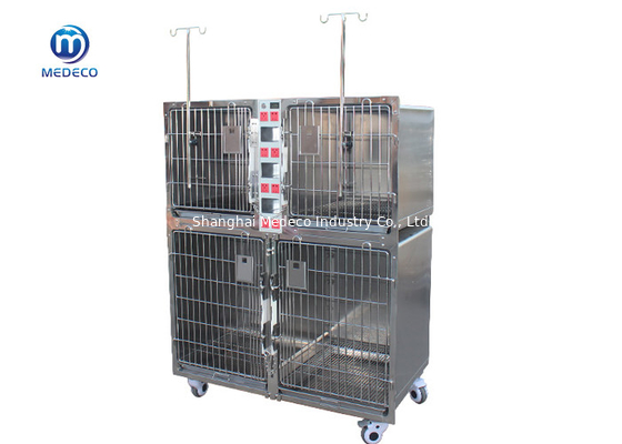 Hospital Power Supply Cage With Moved  Brake Wheel And Automatically Locked