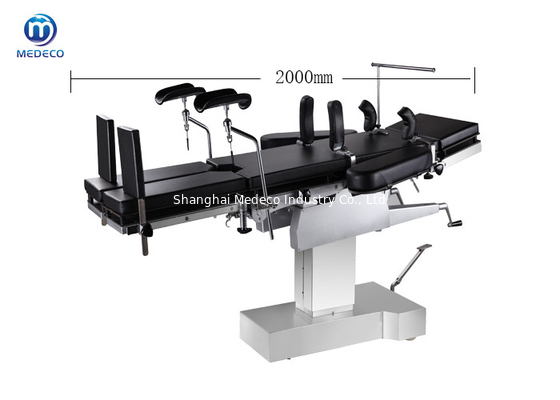 Hydraulic Medical Manual Operating Table For Surgery Operation With Anaesthetic Screen
