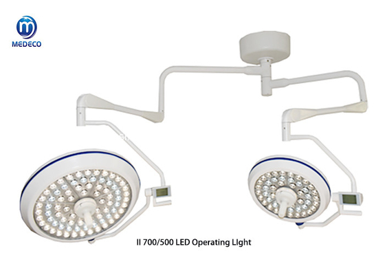 LED Double Ceiling Mounted Operating Shadowless Lamp Surgical Medical Light